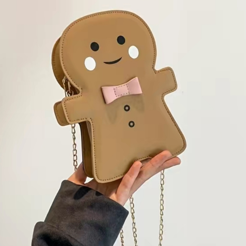 New gingerbread man purse